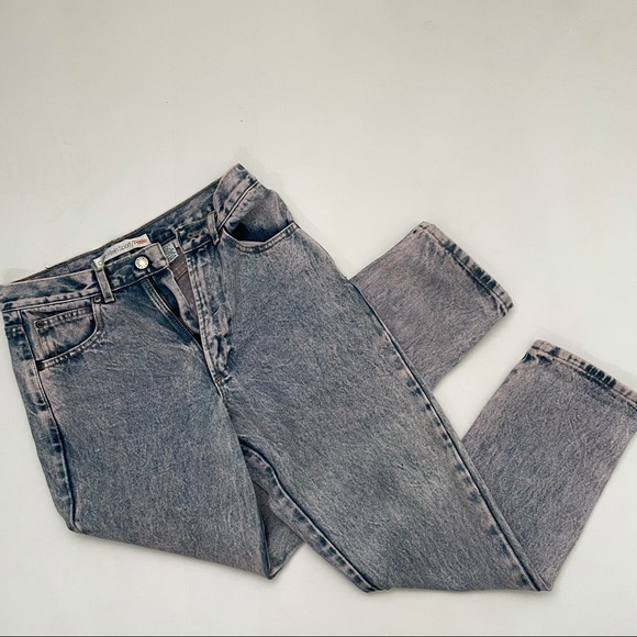 Vintage CALKIN KLEIN Acid Wash 80s 90s Jeans - Picture 2 of 7